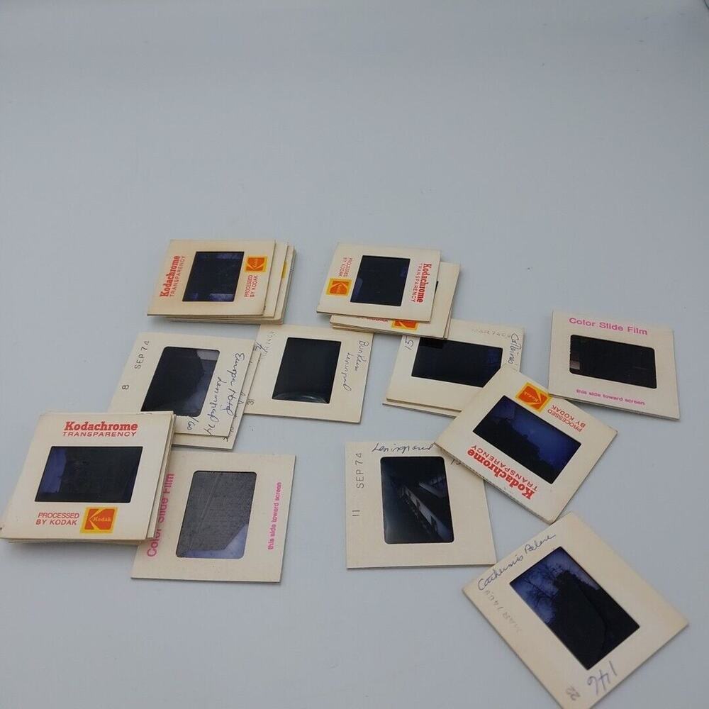 24 Vintage Slides Russia‎ In 74